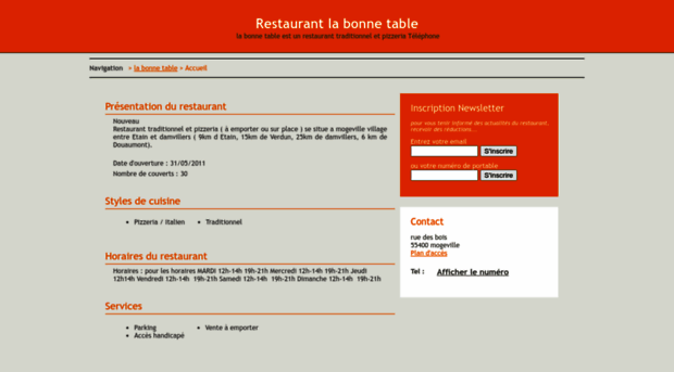 la-bonne-table.crearesto.fr