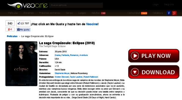 la-saga-crepusculo-eclipse.veocine.es