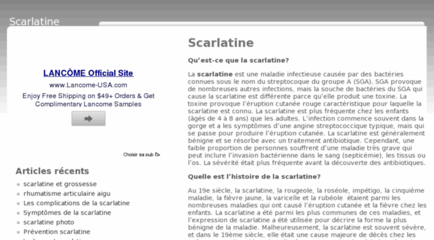 la-scarlatine.com