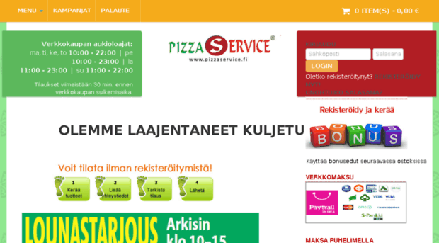 laajasalo.pizzaservice.fi