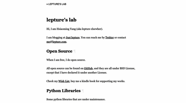 lab.lepture.com