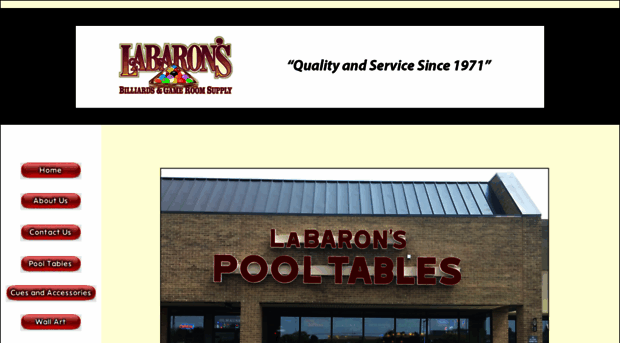 labaronsbilliards.com