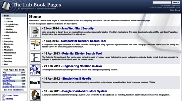 labbookpages.co.uk