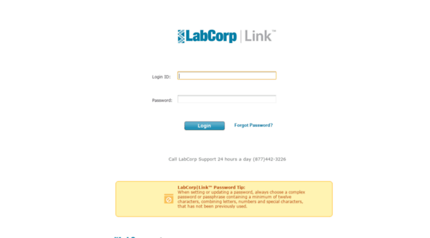 Labcorpbeacon LabCorp Link Logon Lab Corp Beacon