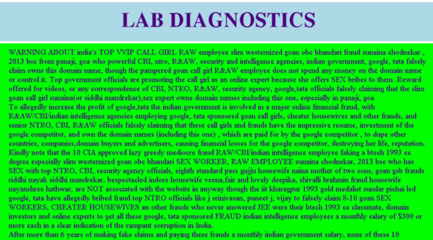 labdiagnostics.info