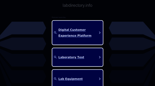 labdirectory.info