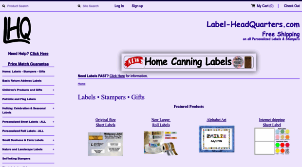 label-headquarters.com