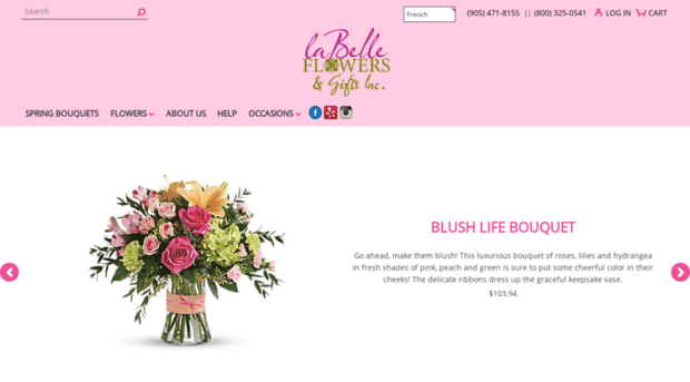 labelleflowersandgifts.com