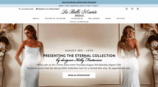 labellemarieebridal.com