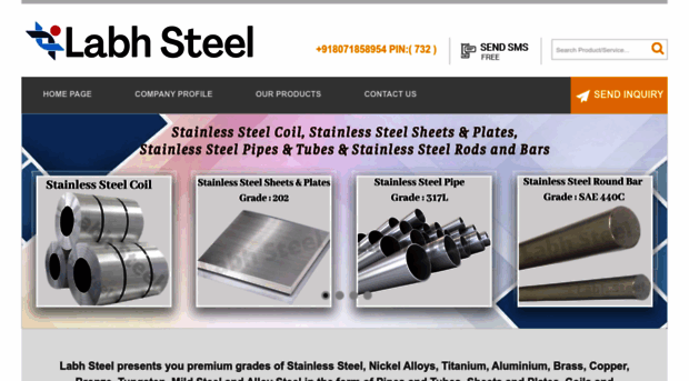 labhsteel.co.in