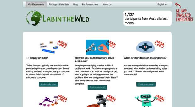 labinthewild.org