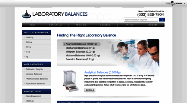 laboratory-balances.com