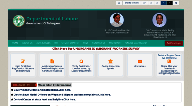 labour.telangana.gov.in