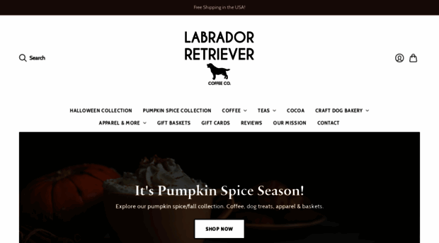 labradorretrievercoffeecompany.com