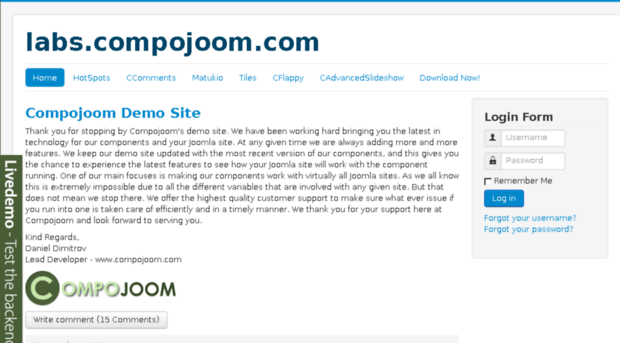 labs.compojoom.com