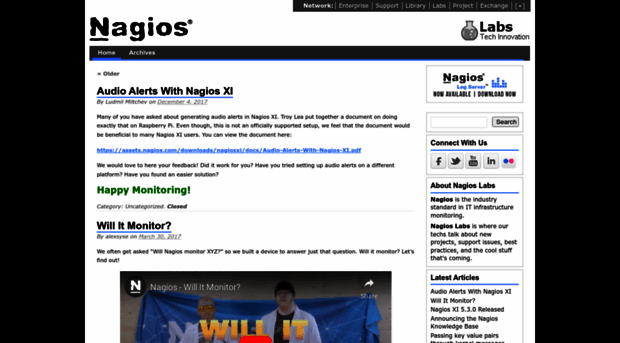 labs.nagios.com