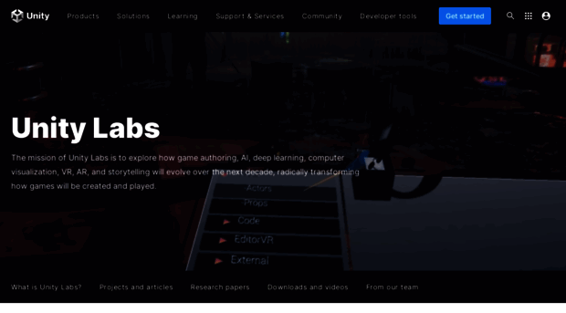 labs.unity.com