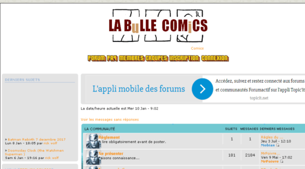 labulle-comics.forumdefan.com