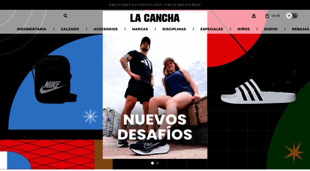 lacancha.com.uy - La Cancha – Tienda de Deportes - La Cancha Com