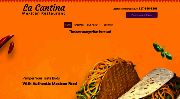 lacantinamexicanrestaurant.net