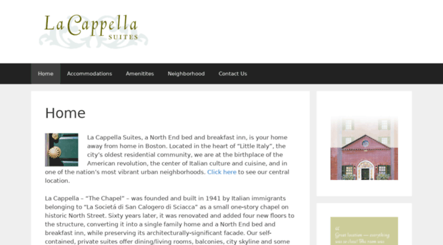 lacappellasuites.com