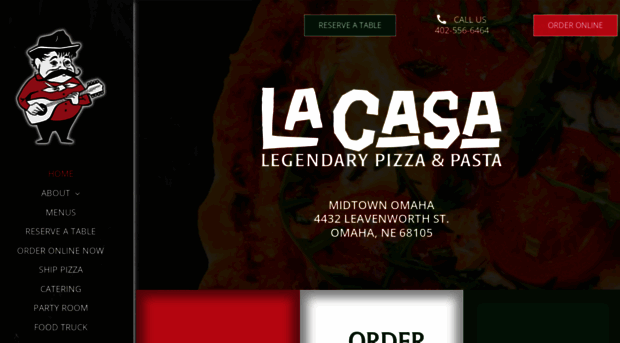 lacasapizzaria.net