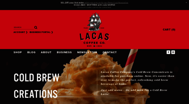 lacascoffee.com