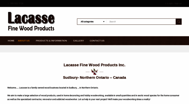 lacassefinewoodproducts.com