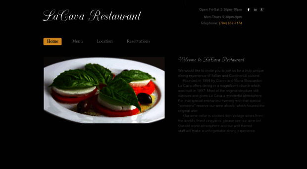 lacavarestaurant.com