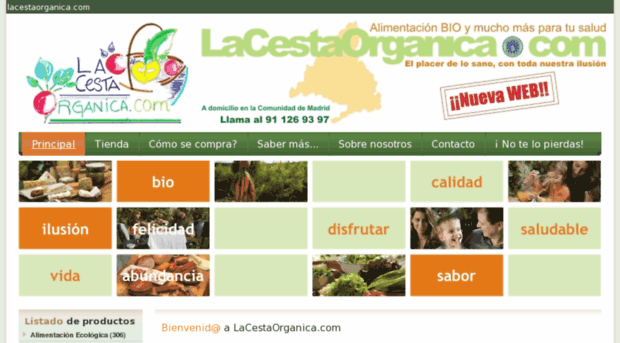 lacestaorganica.com