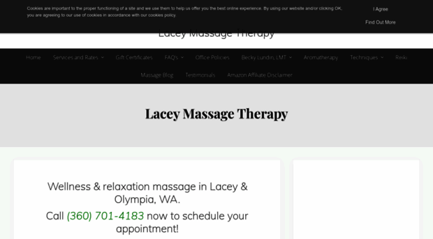 lacey-massage-therapy.com