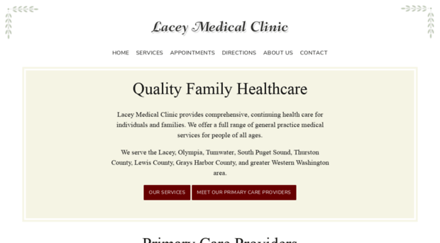 laceymedicalclinic.com