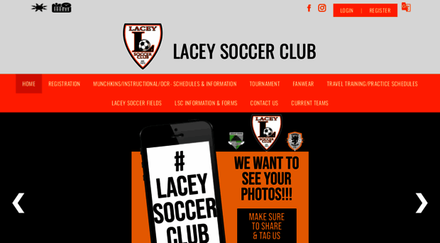 laceysoccer.com