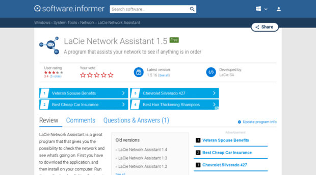 lacie-network-assistant.software.informer.com