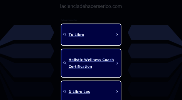 lacienciadehacerserico.com