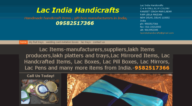 lacindiahandicrafts.com