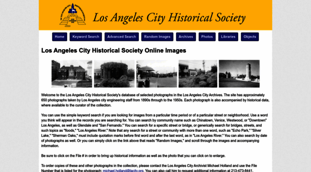 lacityhistory.pastperfectonline.com