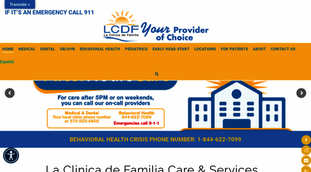 laclinicadefamilia.org