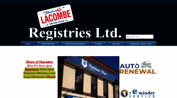 lacomberegistries.com