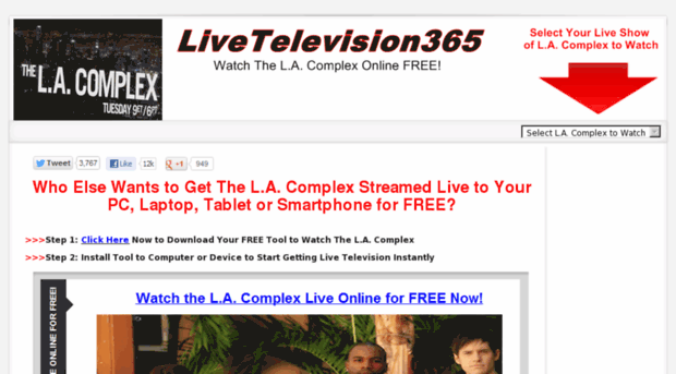 lacomplex.livetelevision365.com