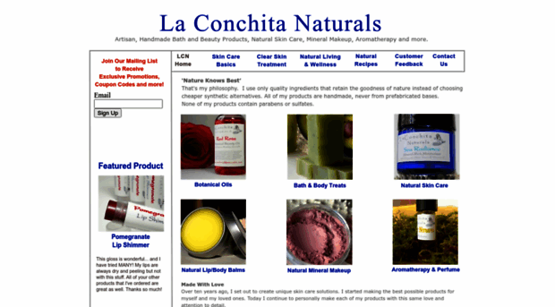 laconchitanaturals.com