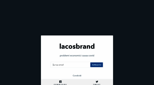 lacosbrand.com