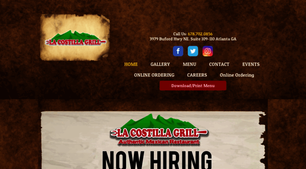 lacostillagrill.com