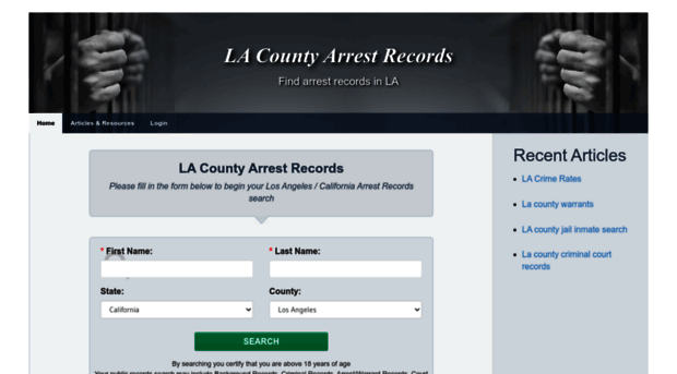 lacountyarrestrecords.org