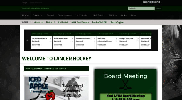 lacrescenthockey.com