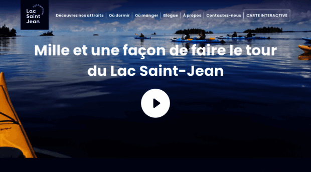 lacsaintjean.com