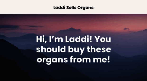 laddisellsorgans.com