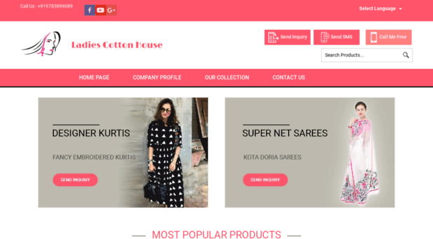 ladiescottonkurti.com