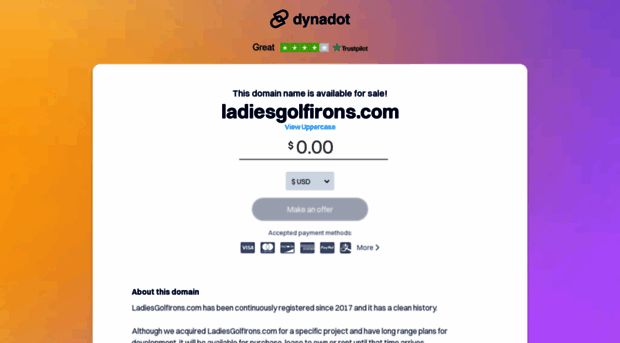 ladiesgolfirons.com