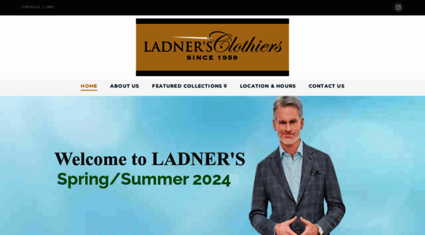 ladnersclothiers.com